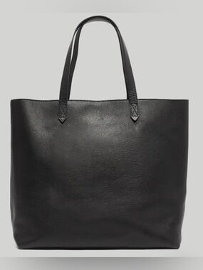 Madewell The Zip-Top Transport Tote Black